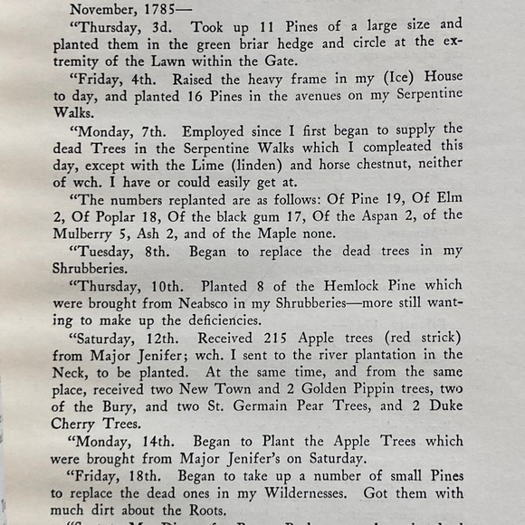 Signed 1932 Trees of Washington The Man The City Capital Tree Lover Gore Place - Picture 5 of 11